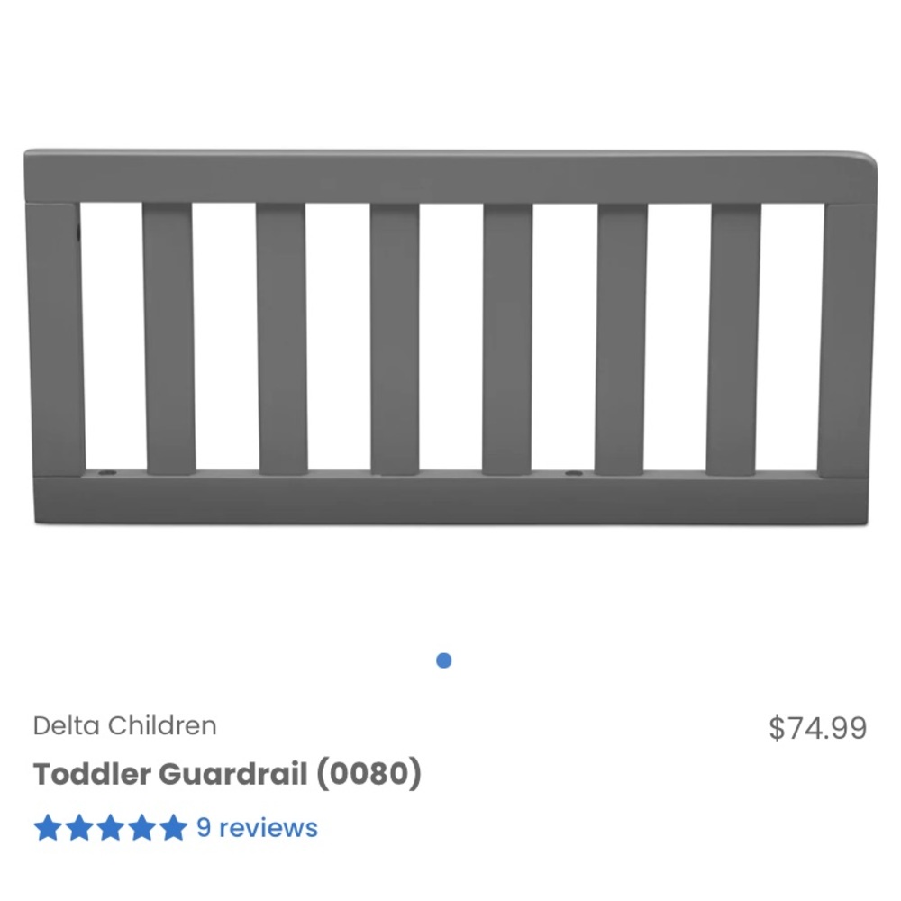 Conversion rail for Delta crib, new in box!